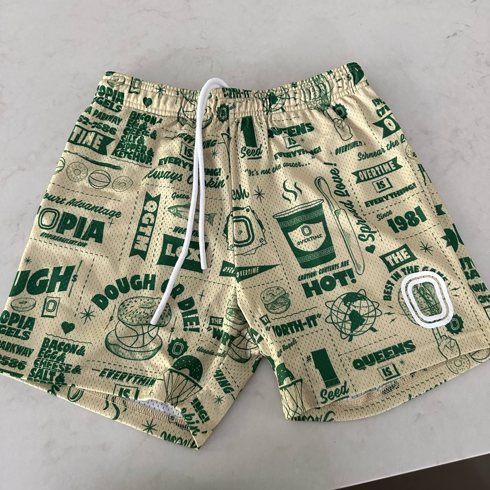 NWOT OVERTIME men's mesh sorts